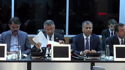 Fuat oktay valilik'te deprem toplantısında konuştu 1
