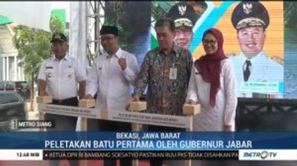 Peletakan Batu Pertama Proyek Revitalisasi Kalimalang