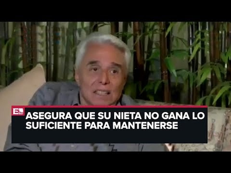 Enrique Guzmán inconforme por el trato de Frida Sofía hacia su madre