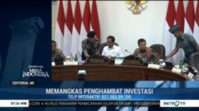 Memangkas Penghambat Investasi