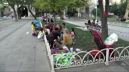 Fatih'te vatandaşlar parklara akın etti