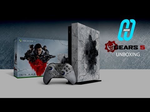 Unboxing: Xbox One X Gears 5
