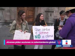 Así marcharon miles de jóvenes contra el cambio climático alrededor del mundo | Yuriria Sierra