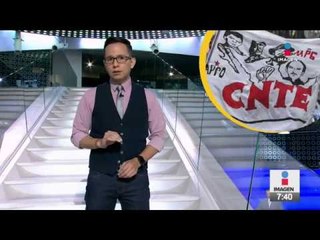 Piden plasmar siglas de la CNTE con letras de oro en el Muro de Honor de San Lázaro | Paco Zea