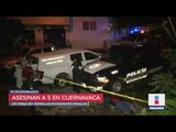 Asesinan a seis personas en una casa de Cuernavaca | Noticias con Ciro Gómez Leyva