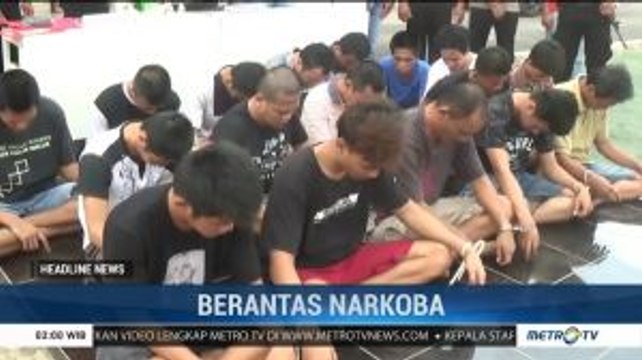 Polres Mesuji Gagalkan Peredaran Sabu dan Ekstasi