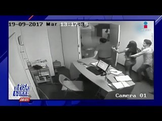 Video inédito del sismo del 19 de septiembre de 2017 en la CDMX | De Pisa y Corre