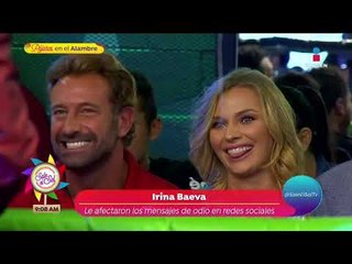 Irina Baeva habla de los ataques que recibió por andar con Gabriel Soto | Sale el Sol