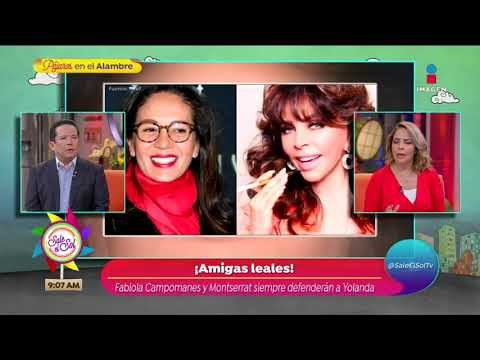 Fabiola Campomanes y Montserrat Oliver defienden a Yolanda Andrade | Sale el Sol