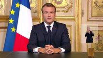 Revoir l'intégralité de l'hommage très émouvant d'Emmanuel Macron ce soir à 20h au Président Jacques Chirac