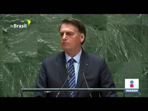 La Amazonia no es patrimonio de la humanidad: Jair Bolsonaro | Noticias con Yuriria Sierra