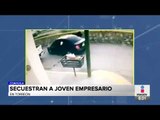 Cámaras de seguridad captaron el momento en el que secuestran a un joven empresario en Torreón