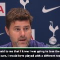 Pochettino accepts he was wrong after Colchester defeat