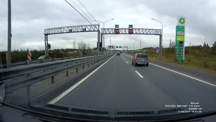 Truck Tumbles into Opposite Lane