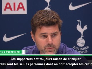 7e j. - Pochettino : "Les supporters ont toujours raison"