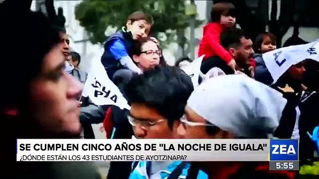 A cinco años de La noche de Iguala se sigue exigiendo verdad y justicia para los 43 normalistas