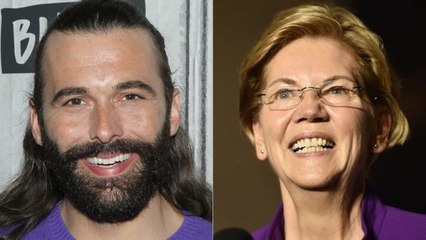 Jonathan Van Ness Endorses Elizabeth Warren for President