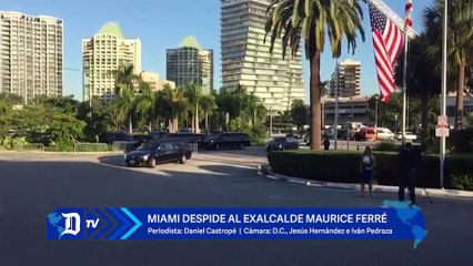 Miami da el último adiós al exalcalde Maurice Ferré