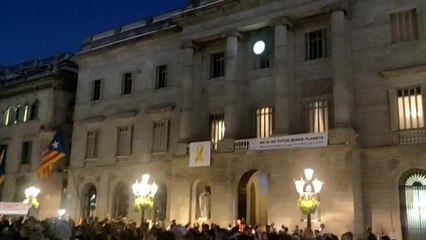 Concentración en Barcelona tras el encarcelamiento de siete CDR