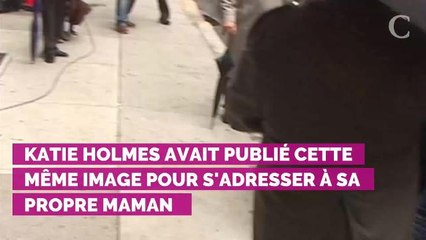 PHOTO. Katie Holmes rend un sublime hommage à sa fille de 13 ans, Suri Cruise