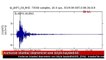 Korkutan istanbul depreminin sesi böyle kaydedildi