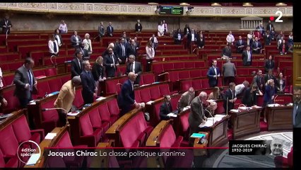 Mort de Jacques Chirac : la classe politique salue unanimement l'homme d'État