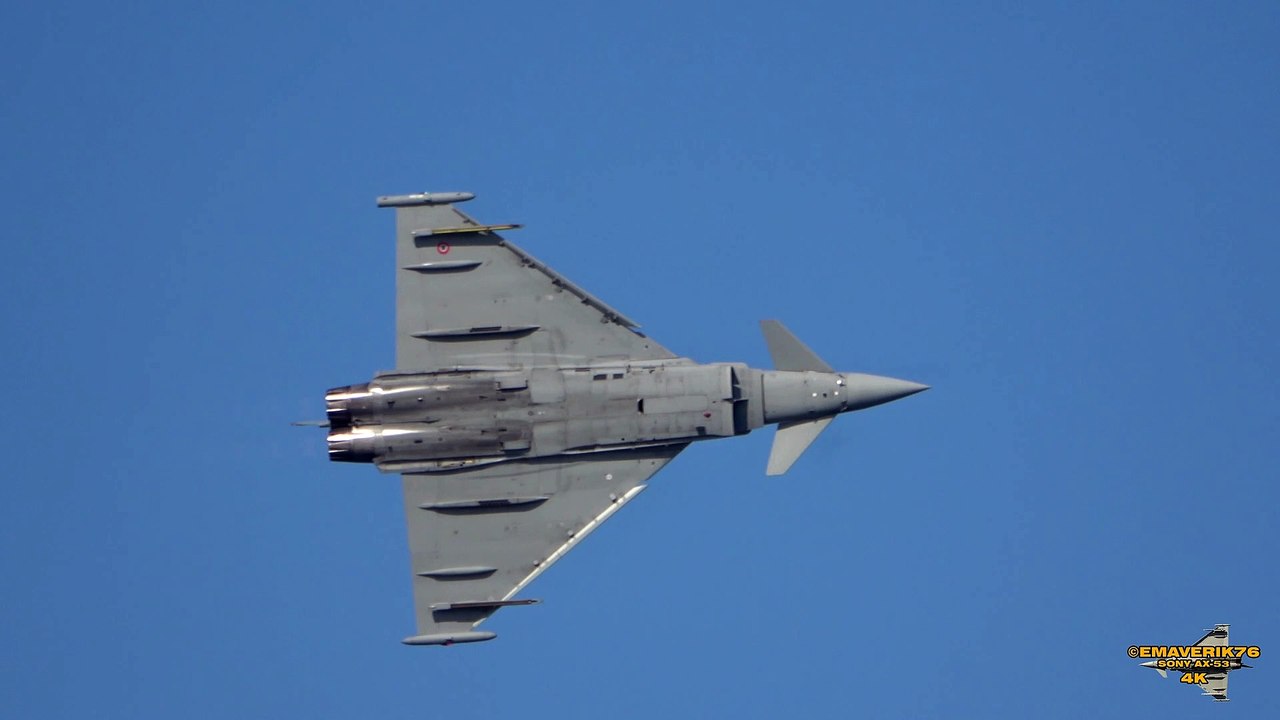 VALORE TRICOLORE 2019 - EUROFIGHTER 2000 A.M.I. - 4K