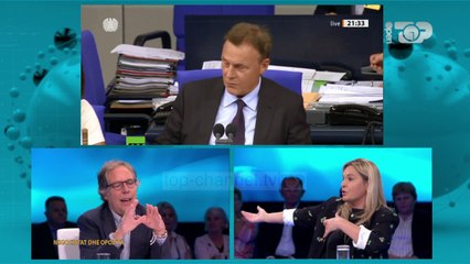 Kryemadhi debat të fortë me Bolinon. "Nuk mund të quaj dot gazetar se ke marrë koncensione"