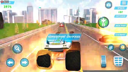 Monster Truck Racing Games Transform Robot Car Games "Highway" Android Gameplay Video