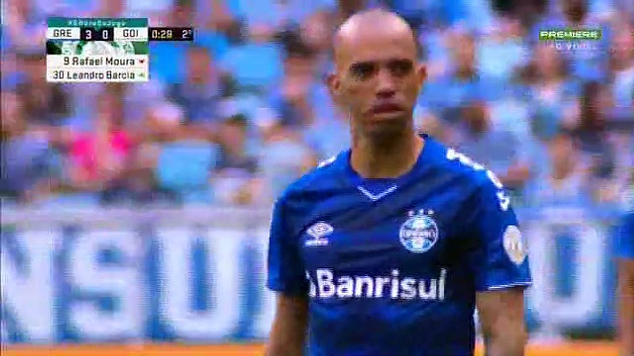 Grêmio 3x0 Goiás 2 tempo completo brasileirao 2019