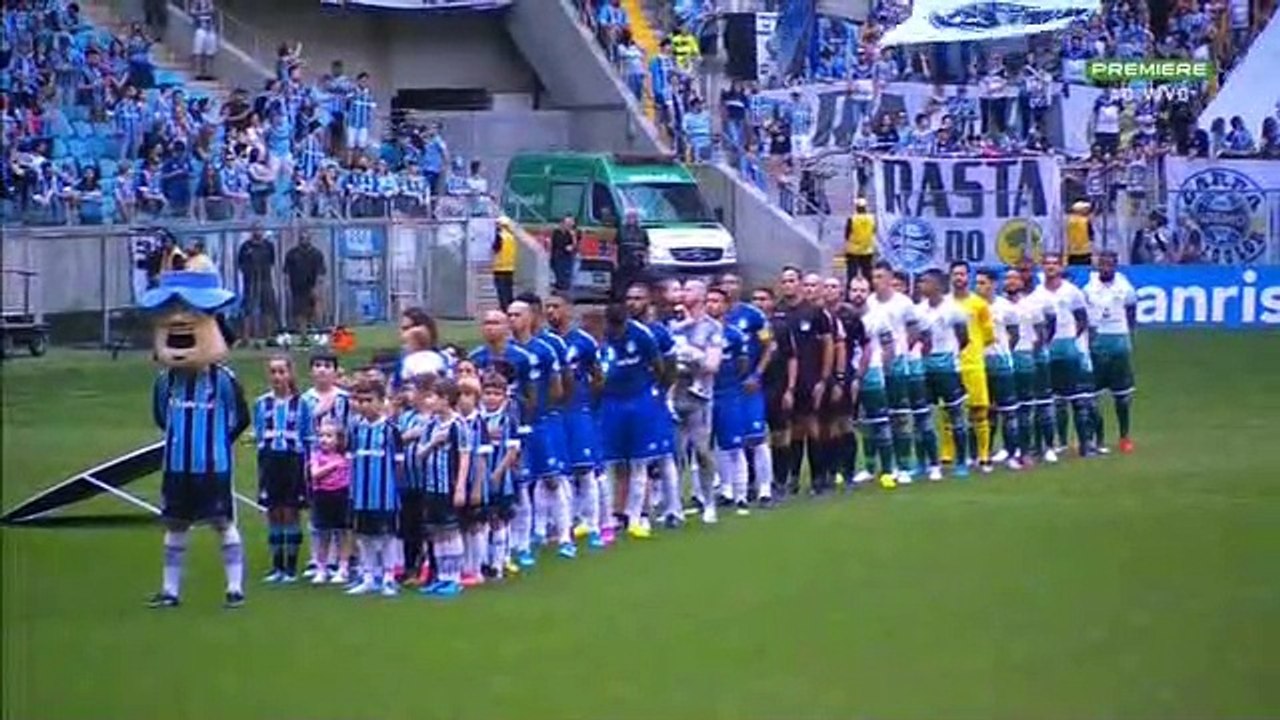 Grêmio 3x0 Goiás 1 tempo completo brasileirao 2019