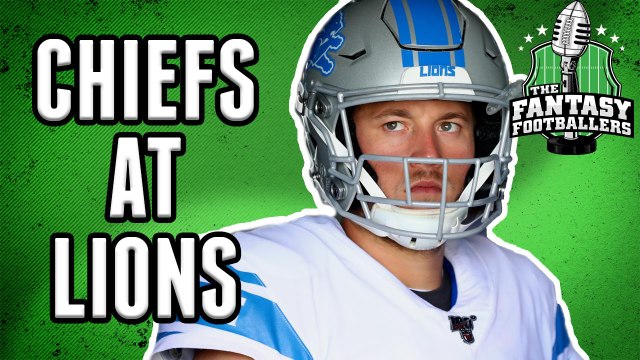 Fantasy Football Week 4 - Chiefs at Lions