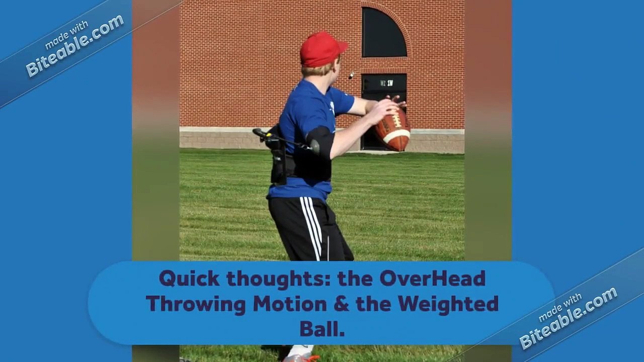 What About Weighted Balls