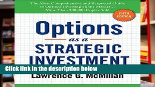 [FREE] Options as a Strategic Investment: Fifth Edition