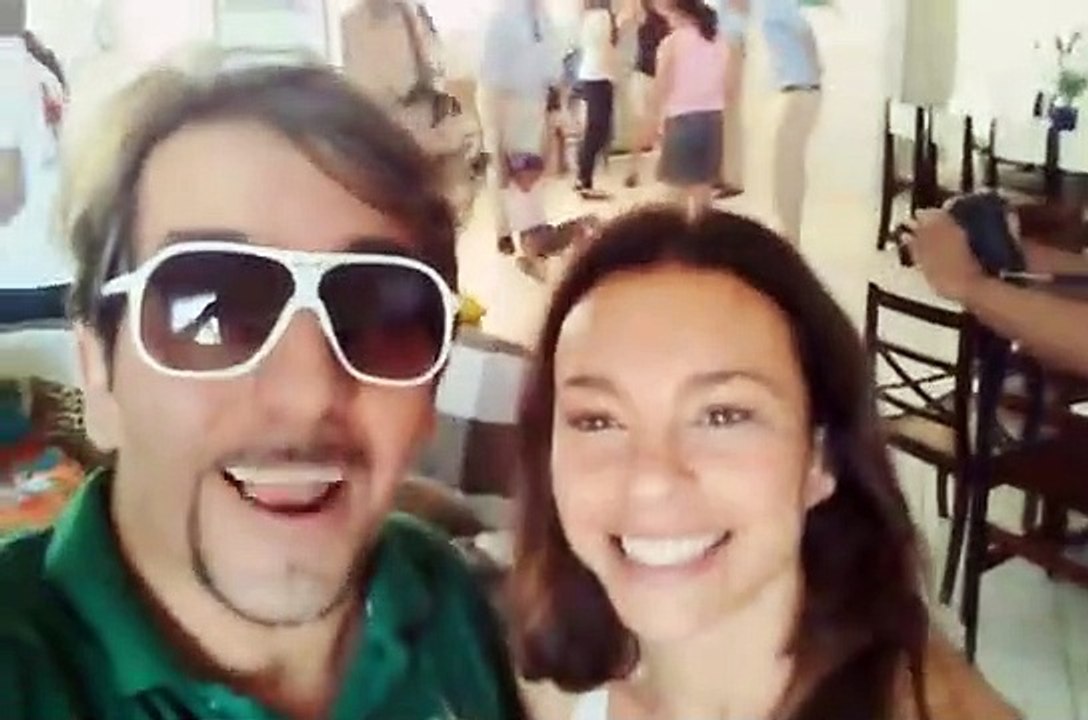 Reencontro com a atriz Carla Marins apos anos da Gravacao da Novela Tropicaliente de 1996