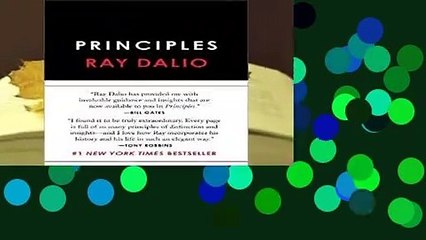 [FREE] Principles: Life and Work