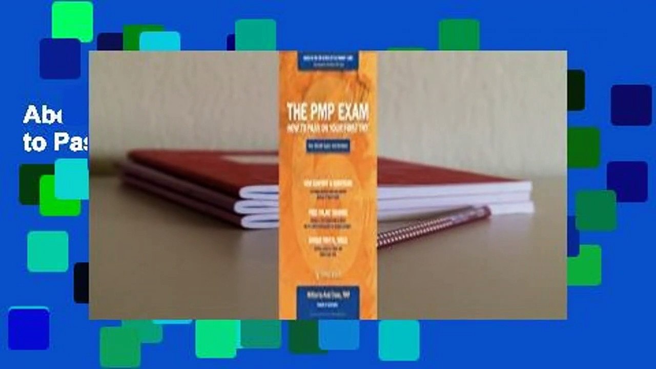 About For Books  The PMP Exam: How to Pass on Your First Try  For Kindle