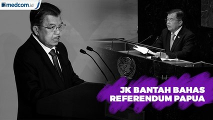 Jusuf Kalla Bantah Bahas Referendum Papua di Sidang PBB