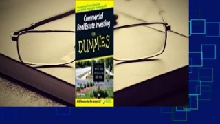 About For Books  Commercial Real Estate Investing for Dummies Complete