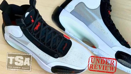 Air Jordan 34 Sneaker Detailed Look Review