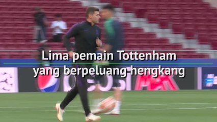 Lima pemain Tottenham yang berpeluang hengkang