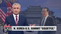 N. Korea's FM says prospects for N. Korea, U.S. summits dim, but hopes Trump makes bold decisions