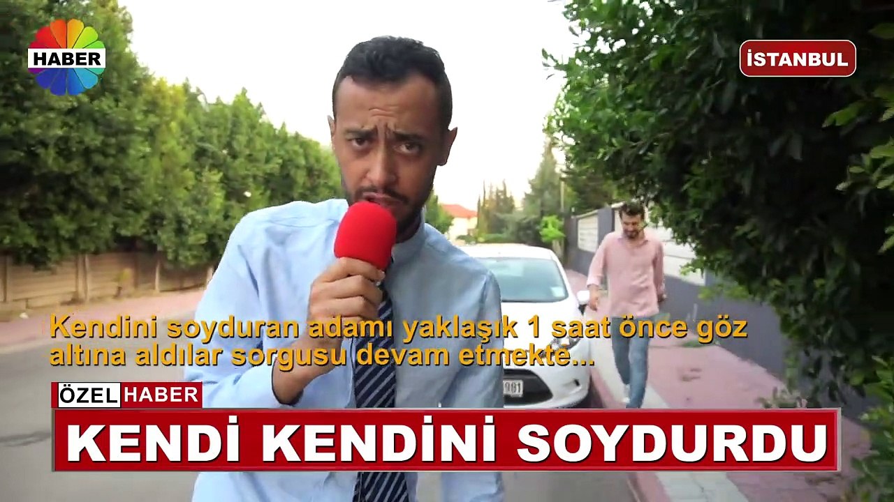KENDİ KENDİNİ SOYDURAN ADAM YAKALANDI - Röportaj Adam
