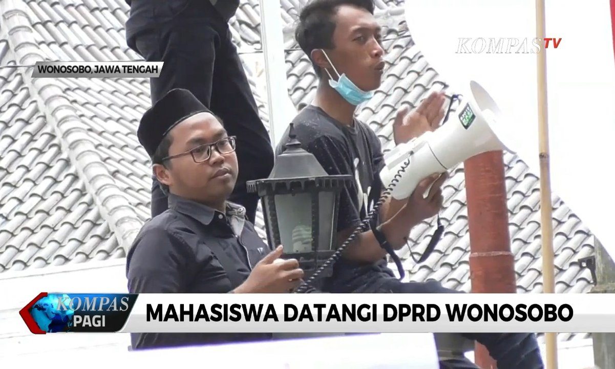 Mahasiswa Datangi DPRD Wonosobo