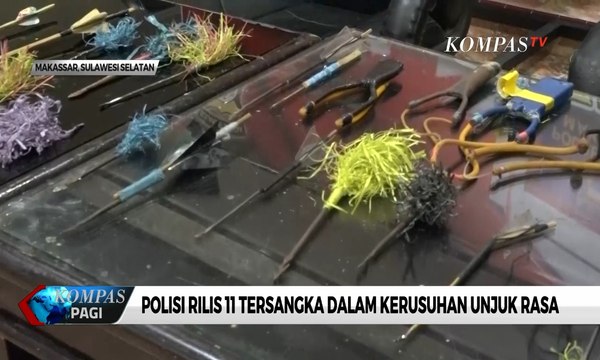 Polisi Rilis 11 Tersangka Dalam Kerusuhan Unjuk Rasa