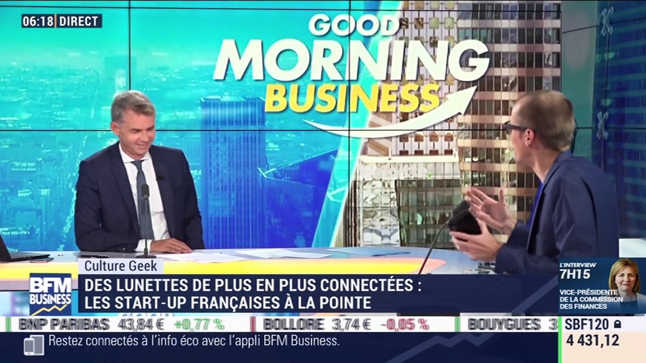 Les startups françaises, à la pointe des lunettes connectées - Culture Geek, par Anthony Morel - 27/09