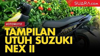 Tampilan Utuh Suzuki Nex II Cross, Penantang Honda Beat Street