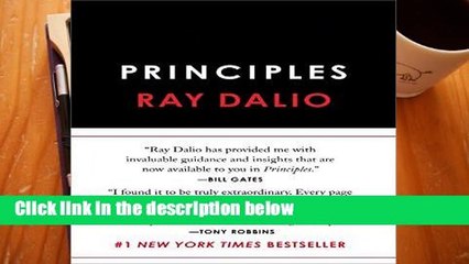 [Doc] Principles: Life and Work