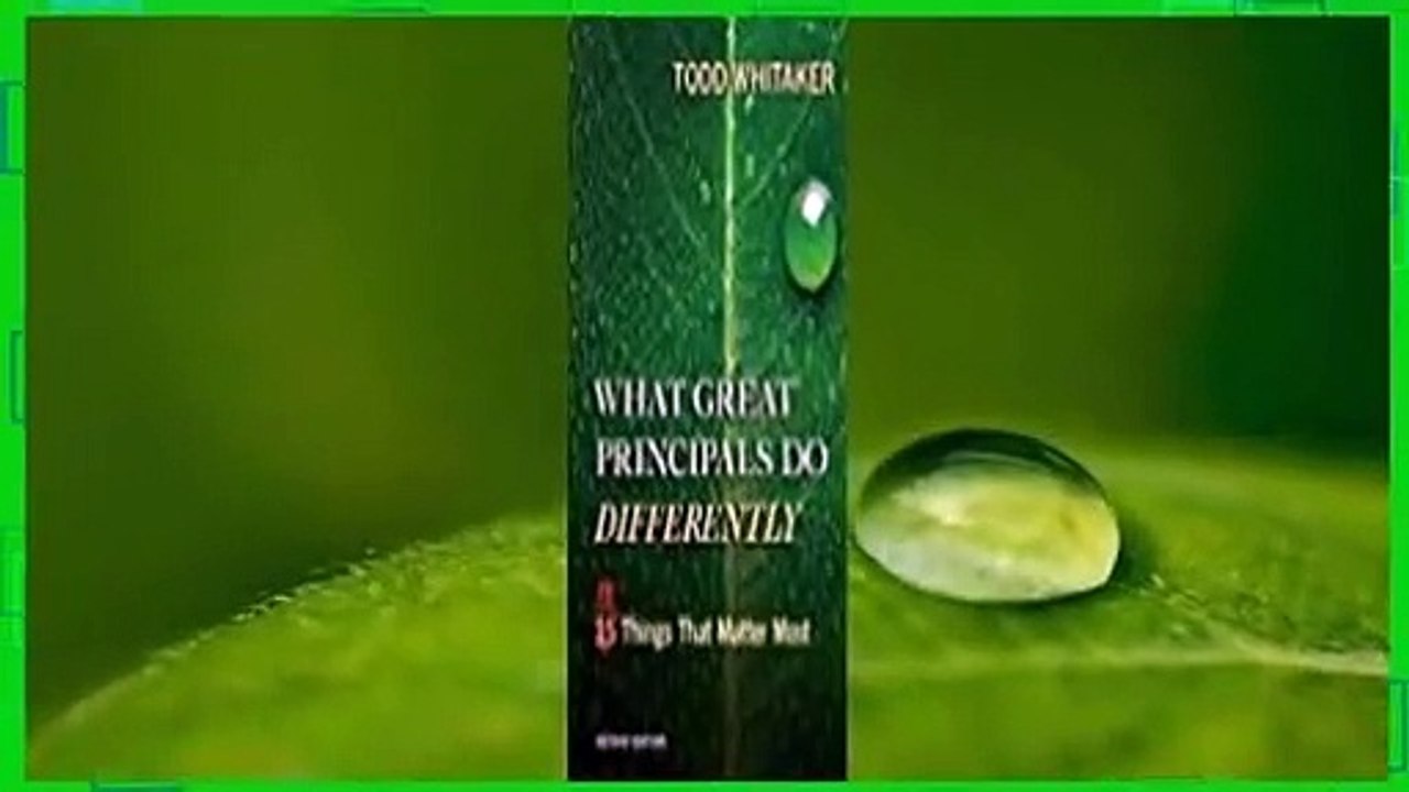 What Great Principals Do Differently: 18 Things That Matter Most, 2nd Edition Complete