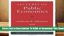 Full E-book  Lectures on Public Economics  Best Sellers Rank : #5